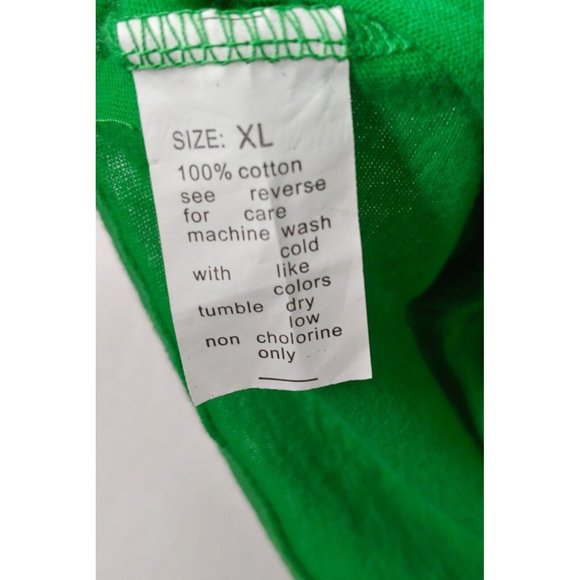 Disney Uniqlo Mickey Mouse Topiary Tree Large T Shirt Blue Bird Green Short Slv - Picture 6 of 7